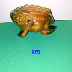 New Wooden Percussion Frog