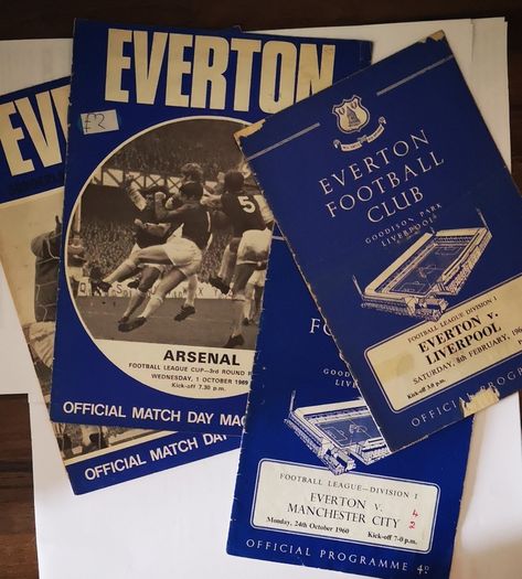 1960s Football Programmes