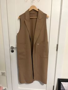 NEW 70% pure Wool warm winter coat women beige
