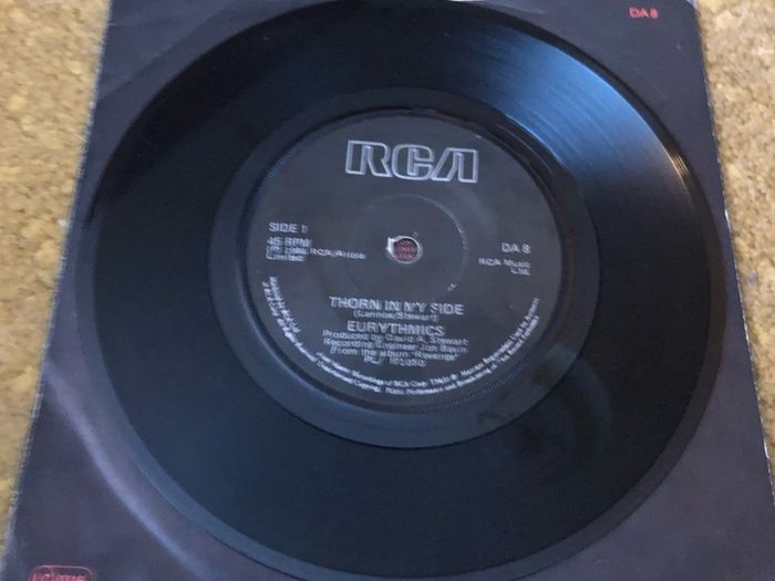 Eurythmics - Thorn In My Side (1986) Irish 7"