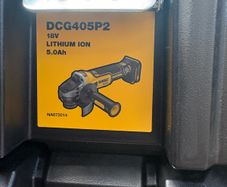 Dewalt T stak with insert Dcg405