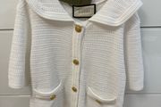 Gucci short sleeve cardigan XS