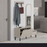 Hallway storage unit and mirror Image 3