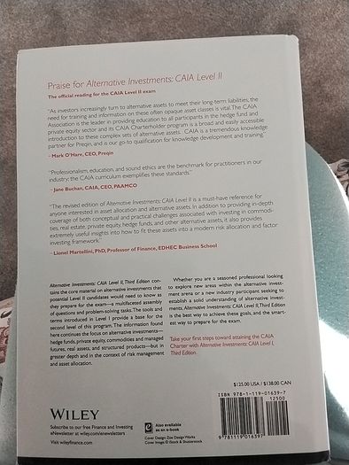 Alternative Investments book