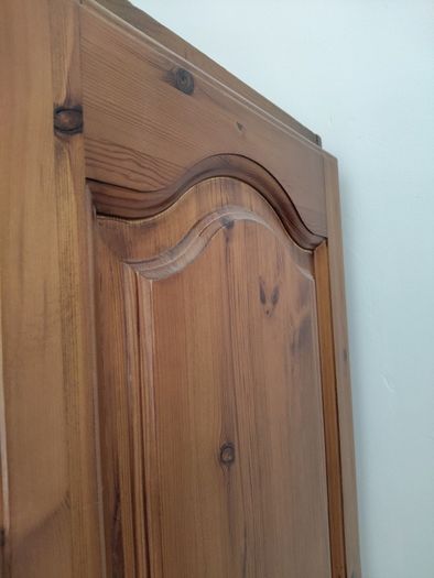 solid pine wardrobe