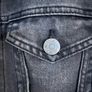 Noisy May wash off black denim jacket Image 3