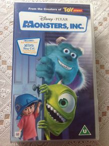 Monsters, Inc.  Vhs Video.