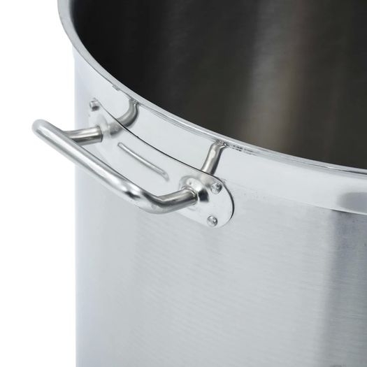 Stock Pot 98 L 50x50 cm Stainless Steel
