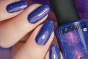 nail polish by Masura brand new deep blue