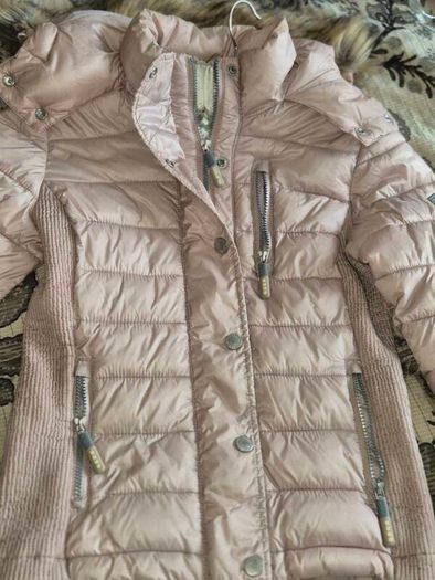 Superdry Fuji Luxe Double Zip Hooded Puffer Jacket  XS, AV