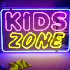 Neon Signs Led Neon Lights for Wall Decor USB Night Light Neon Lamp Sign for Bedroom Kids Room Office Kindergarten Restaurant Shop Children's Playground Birthday Party Christmas Gifts (FREE POSTAGE)
