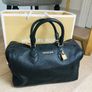 NEW Large Black Michael Kors Handbag WORTH 350 with gift bag Image 2