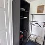 Black shelving unit Image 2