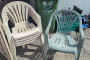 5 garden chairs