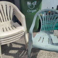 5 garden chairs