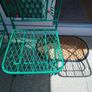 Garden Chairs 2 Metal Folding Image 3