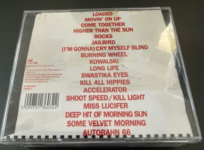 Primal Scream - Dirty Hits: The Best Of  CD