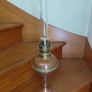 Antique French copper/brass large oil lamp Image 5