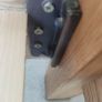 Super king size oak bed Image 5
