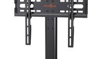 NEW SALE | Universal Table Top Pedestal TV Stand for 32"-55" LED Plasma Flat Curved Screens, Height Adjustable TV stand with Tempered Glass Base &amp; Cable Management, Holds 40 KG Max.VESA 400x400mm