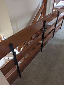 Stair case and banister - Teak