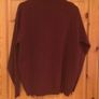 Mens jumper. Size Medium. Wine. New Image 2