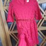 Red dress girls size 7-8 years Christmas Image 5