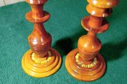 Wooden Candle Holders/Sticks