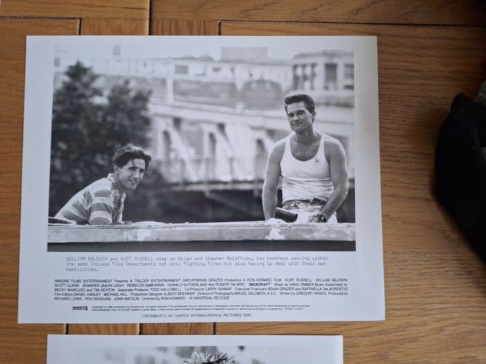 BACKDRAFT movie press Kit