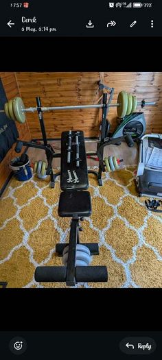 Weight bench