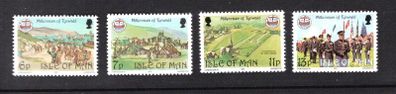 1979 Isle of Man Millennium of Tynwald Commemorative Stamps Mint Never Hinged (MNH)