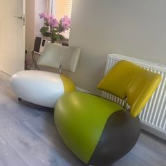 Leolux Pallone modern leather armchairs