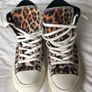 Converse All Star Chuck Taylor Leopard Print High Top Trainers Image 7
