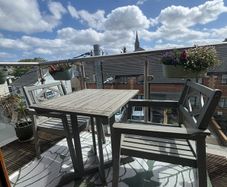 Balcony furniture set