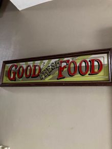 Food Mirror Sign