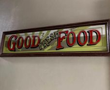 Food Mirror Sign