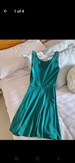 New Look Green Skater Dress