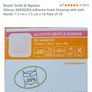 Allevyn  Adhesive Foam Dressing with Soft Border 7.5 cm x 7.5 cm x 10 Pack of 10 Image 2