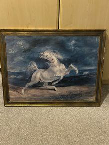 horse painting