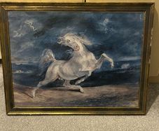 horse painting