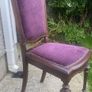 Antique Victorian Mahogany original horsehair filling Image 3