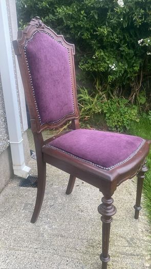 Antique Victorian Mahogany original horsehair filling