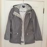 Topshop Women's Grey Raincoat - size UK 8 Image 3