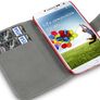 New Samsung I9500 Galaxy S4 Covert Brand Slim Pu Leather Wallet Case Cover Black/red/white/purple Image 5