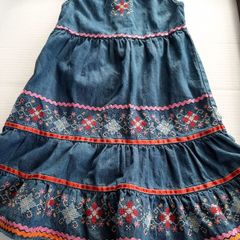Next childs denim dress