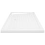 Shower Base Tray with Dots White 70x100x4 cm ABS Image 4