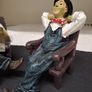 Laurel and Hardy Style Comedy Figures Pair Image 3