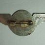 JUNIOR AIRLINE PILOT (plastic) - airline 'golden wings' badge (1970's or earlier) Image 2