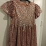 Pink Glitter dress size 8-9 Image 2