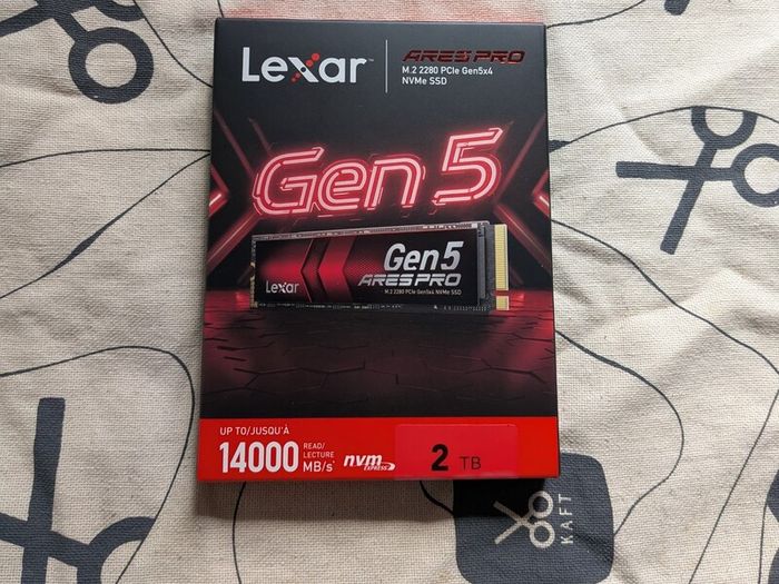Lexar Ares Pro Gen5 2TB SSD - Brand new - price firm